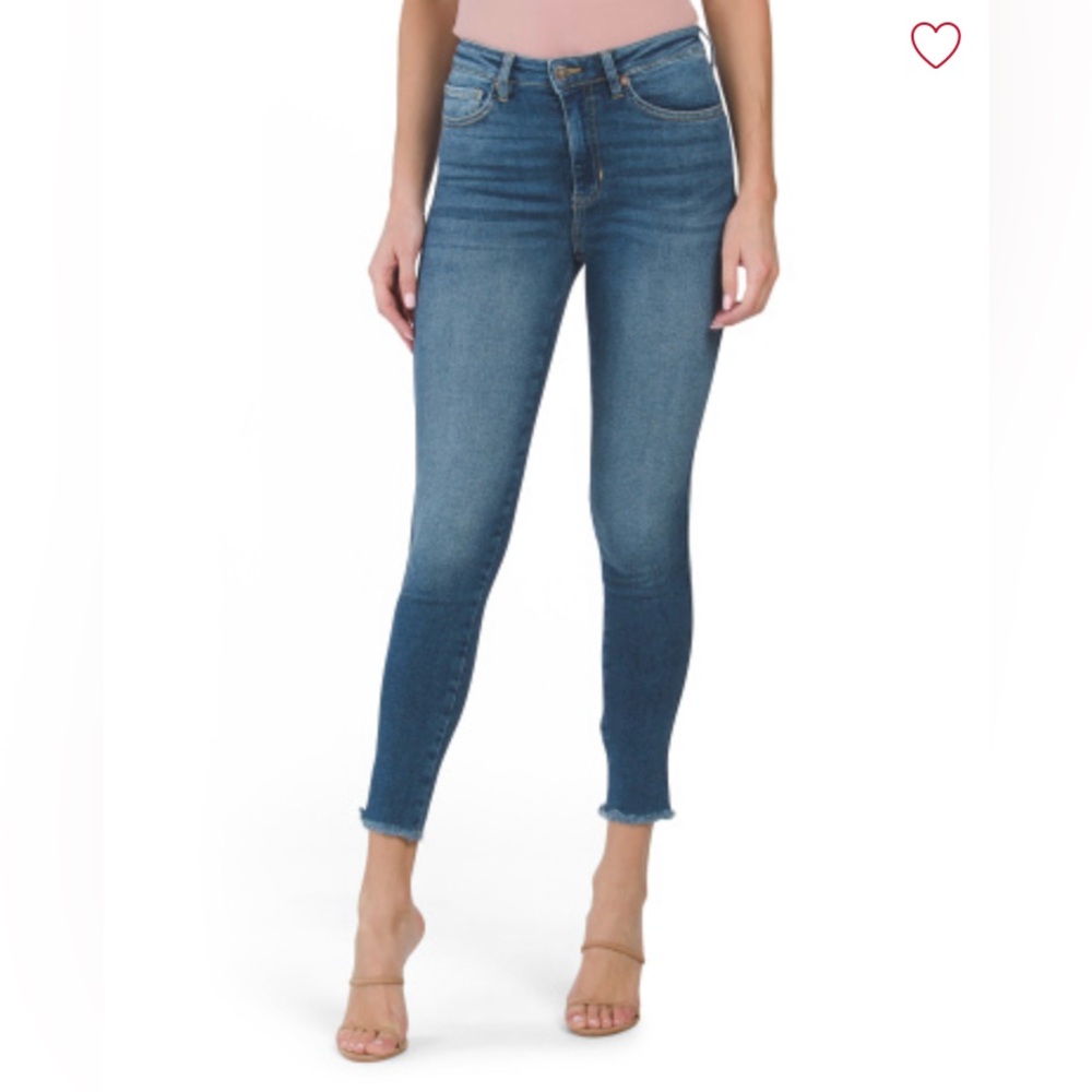 NWOT Free People Raw Hem High-Rise Skinny Jeans Size 27